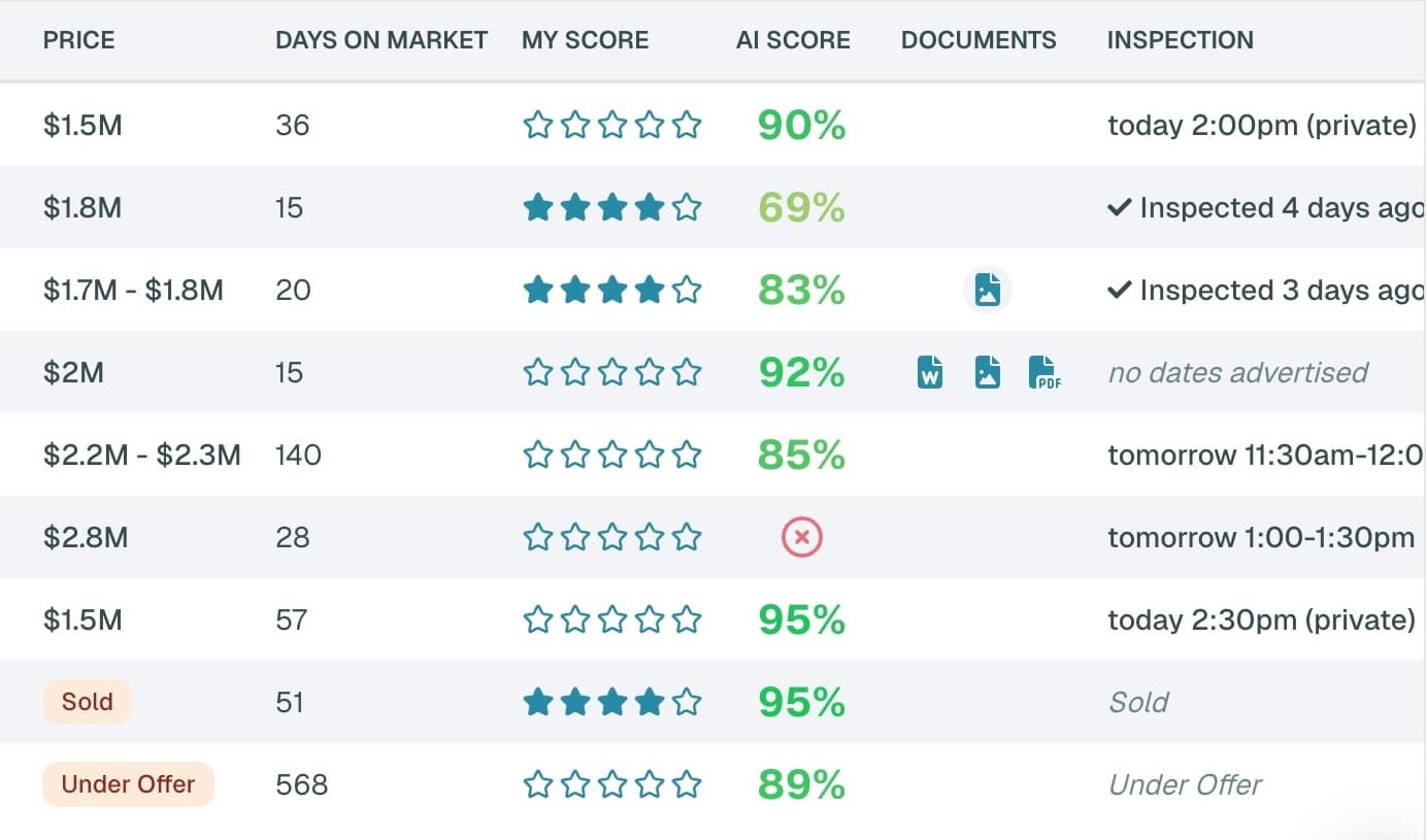Research tabs screenshot